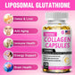 TAOTERS Collagen Supplement - Contains Glutathione To Reduce Wrinkles and Promote Healthy Skin, Hair and Nails, Antioxidant