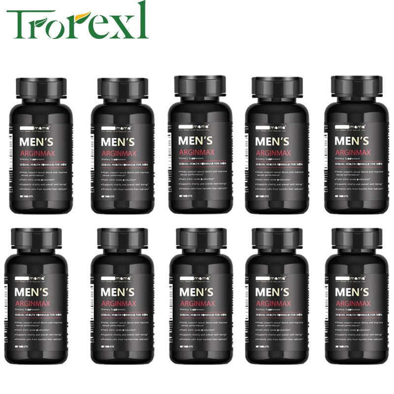 Highest Potency L-Arginine Pills Male Enhanceing Supplement-Performance Boost, Enhanced Strength