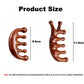 2025 New Natural Sandalwood Head Massage Five Teeth Comb Whale Comb Scalp Scraping Massager Body Massage Tools Neck Massager