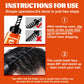 2 in 1 Hair Wax Gel With Wide Tooth Comb Men Long-lasting Fluffy Hair Styling Oil Hair Styling Cream Liquid Fluffy Comb 100ml