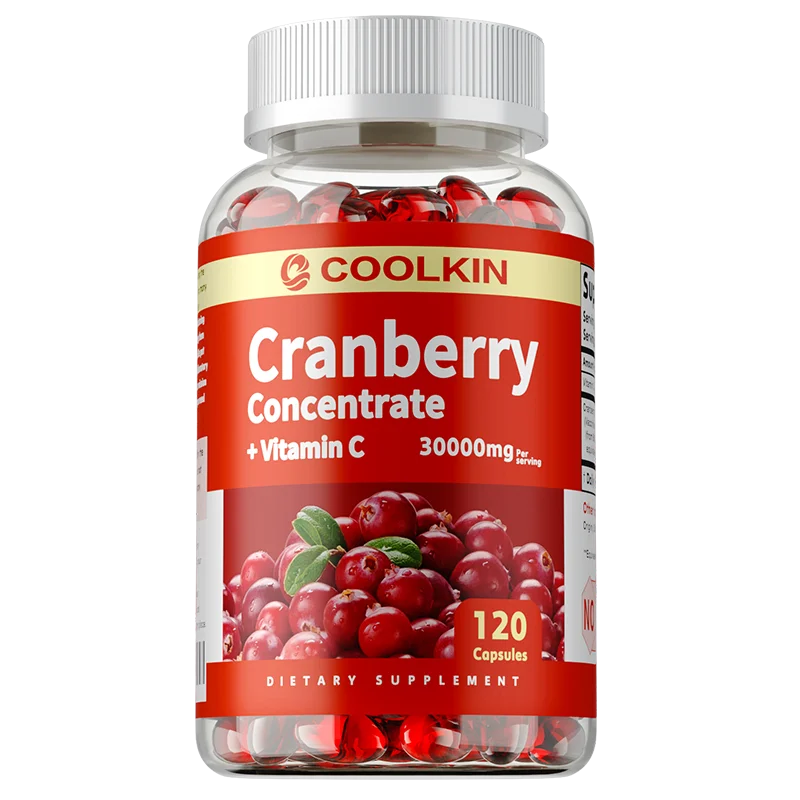 Cranberry Capsules - Beauty and Skin Care, Urinary Tract Health, Anti-aging, Eye Protection, Improve Appetite