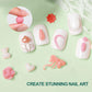 Nailpop Non-Sticky Extending Gel Without TPO/HEMA for Crystal Nail Tips Sculpting and Rhinestone Adhesive Adhesion Durable DIY
