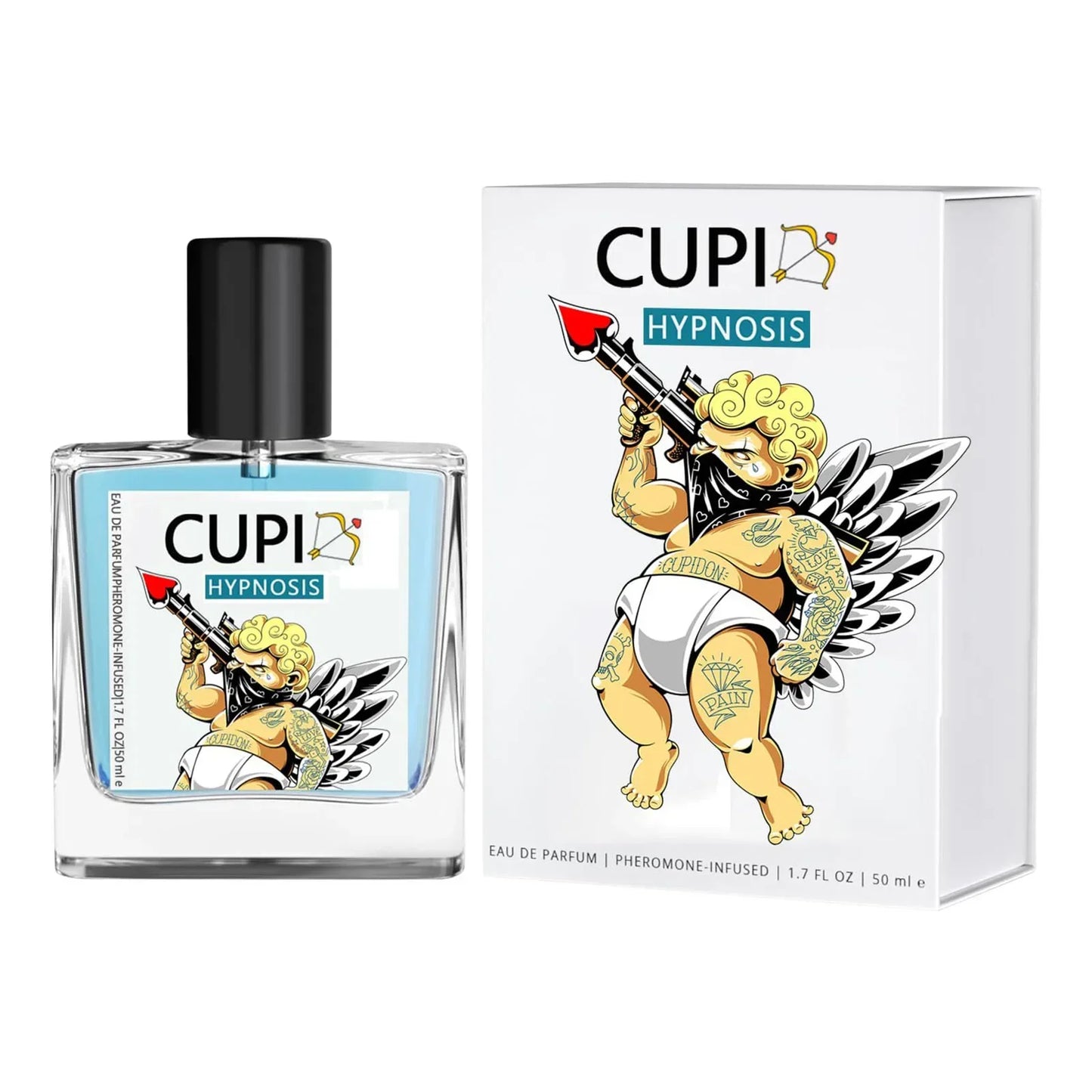 50ML Cupid Pheromone Perfume Long Lasting Fragrance Perfume Cologne for Men and Women Light  Cologne Fragrance