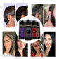 Nova Hair Dyeing 3-in-1 Hair Care Shampoo Natural Fast White Hair Dyed Black Hair Dye Lasting Convenience Men Women Hair Care