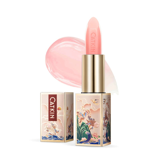 CATKIN Lip Balm – Moisturizing, Repairing Lip Skin, Pink Transparent Soothing Treatment for Soft & Healthy Lips