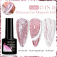 LILYCUTE 7ML Auroras Glitter Thermal Gel Nail Polish Temperature Color Changing Semi Permanent Soak Off Nail Art UV Gel Varnish