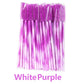 ANNAFRIS 50Pcs  Disposable Eyelash  Brush Soft Head Crystal Eyebrow Brush Lash Extension Brush  Mascara Wand Makeup Tool