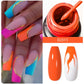 MEET ACROSS 5ml Sliver Metallic Liner Gel Nail Polish Super Bright Mirror Effect Painting Drawing Line Graffiti Stripe Nail Art