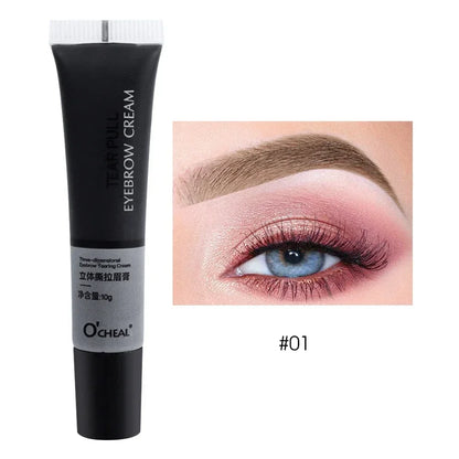Professional Eyebrow Gel – Waterproof, Sweatproof, Long-Lasting Peel-Off Tint for Natural, Defined Brows