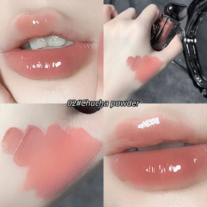 Gege bear Glacier Moisturizing Lip Gloss is moisturizing, lightweight, easy to color, mirror finish lip gloss