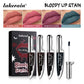 Halloween Matte Lip Stain Liquid Lipstick Dark Shades Lip Tint Smudge‑Resistant Lip Gloss Cosplay Party Long‑Wear Lip Makeup