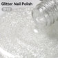 LILYCUTE 7ml Glitter Nail Polish Colorful Bright Sparkling Glitter Pearl Nail Art DIY Decoration No Need of Lamp to Cure