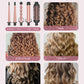 KIPOZI Professional Curling Iron 5-in-1 Hair Tools Instant Heating Electric Curling Iron Hot Air Brush Ceramic Barrels for Woman