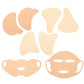 1/5pairs UV Face Patch Golf Sun Protection for Outdoor Activities Stickers Sunblock Gel Patches Moisturing Gel Eye Mask