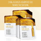 15pcs 24K Gold Hyaluronic Acid Face Mask Facial Firming Moisturizing Anti Wrinkle Whitening Facial Masks Skin Care Products