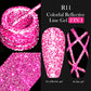 LILYCUTE 5ML Metallic Painting Liner Gel Nail Polish Super Bright Gold Silver Mirror Drawing Gel Semi Permanent Line French Nail