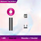 Leafless constant temperature hair dryer for personal hair care and styling; home professional hair style accessories kit (5+1)