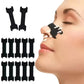 50/30/10PCS Black Nose Strips Extra Strength Nasal Strips Better Sleeping Non-Invasive Anti Snoring Strips for Adult and Child
