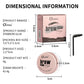 Eyebrow Styling Gel 3D Feathery Brow Wax – Waterproof, Long-Lasting, Easy-to-Wear Shaping Gel for Natural Sculpted Eyebrows Makeup