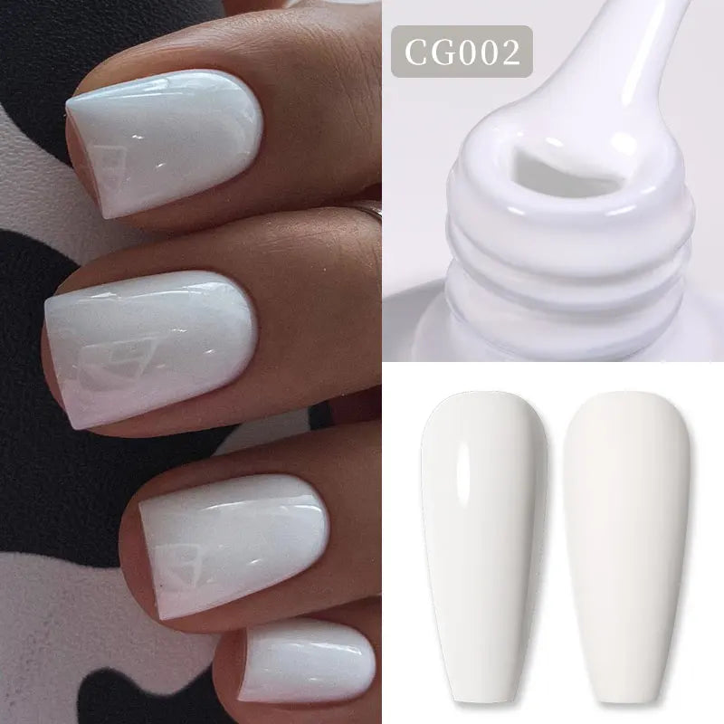 BORN PRETTY Black White Colors Gel Nail Polish 10ml Soak Off UV LED Gel Nail Art DIY Design Semi Permanent Varnishes Manciure