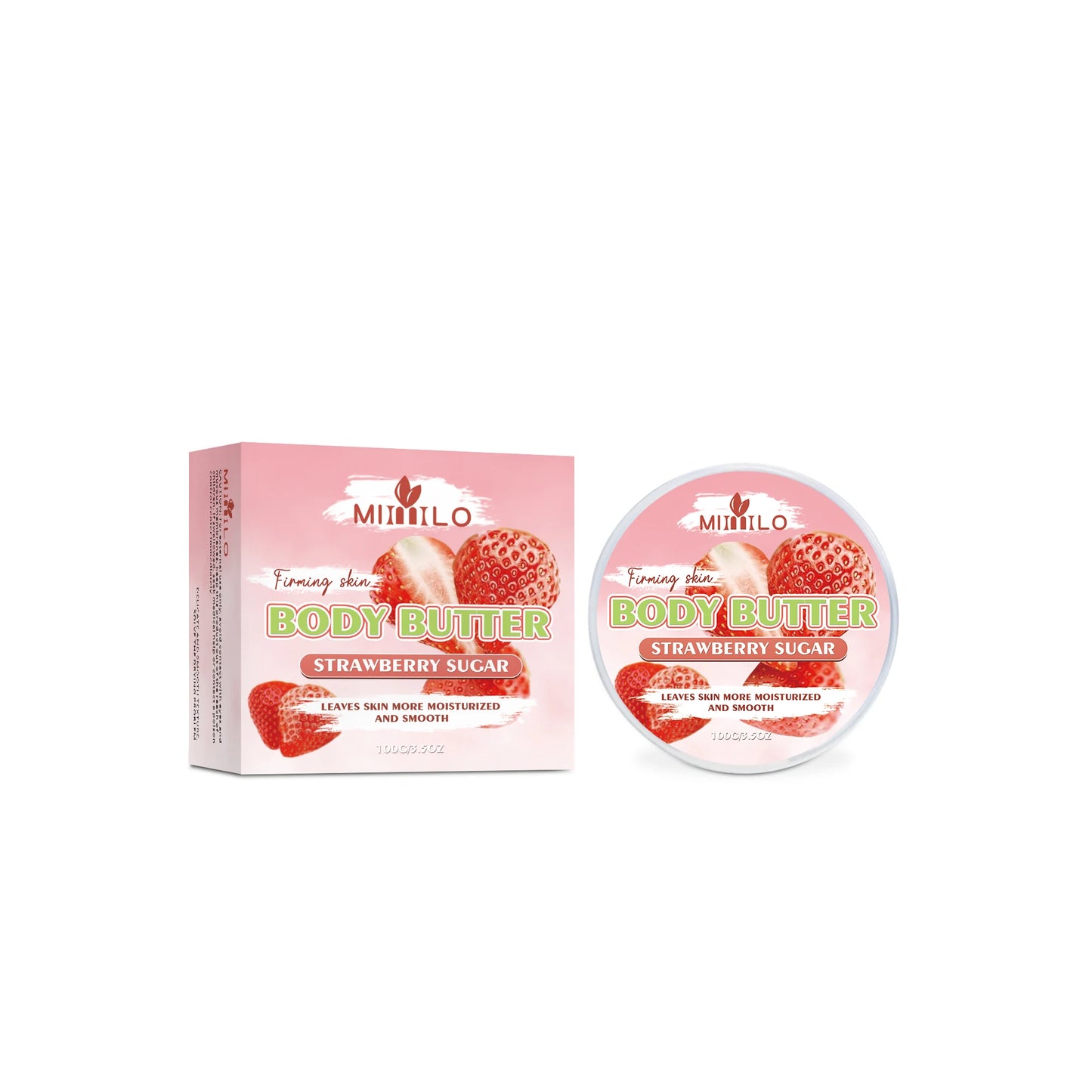 100g Moisturizing Body Glaze Cream 6 Sweet Flavors Body Butter Hydration Soft Smooth Skin Non Sticky Non Tightening
