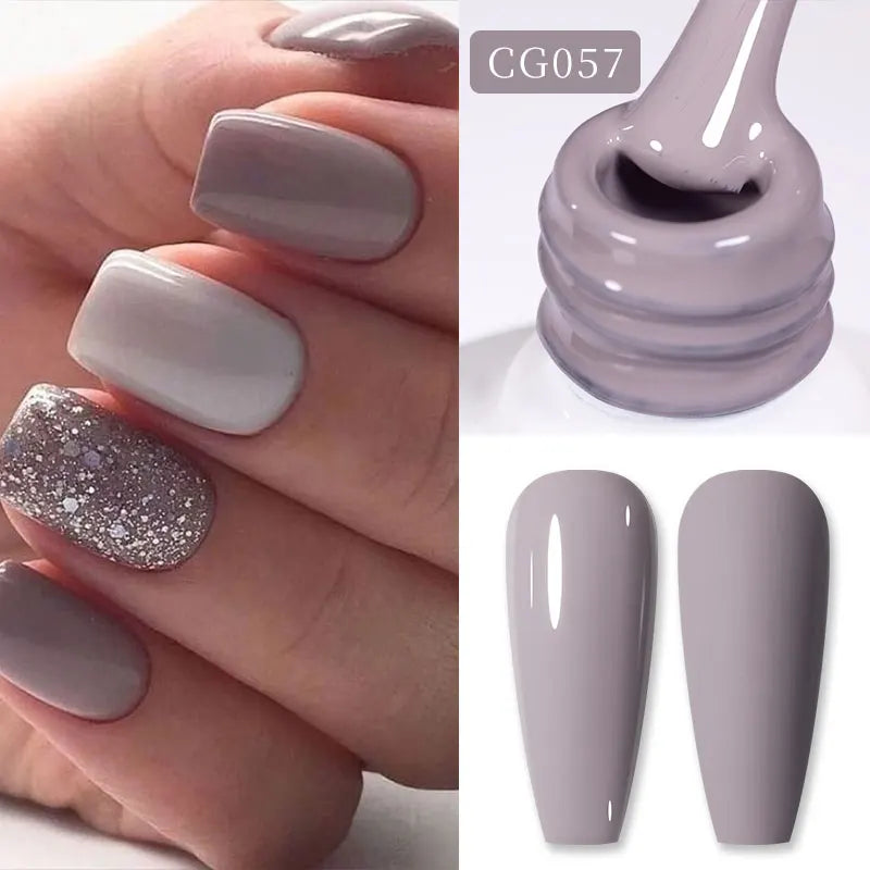 BORN PRETTY 10ml Blood Red Jelly Gel Nail Polish Halloween Nails Art Gel Polish Sheer Translucent Nail Gel for Winter Manicure