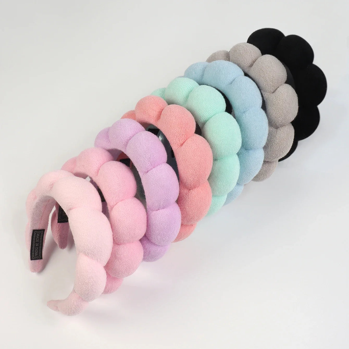 3Pcs Set for Women Washing and Bathing Cloud Sponge and Makeup Removal Headbands