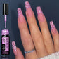 LILYCUTE 5ml Line Art Gel Nail Polish Gold Silver DIY Drawing Gel Reflective Glitter Design Semi Permanent Painting Gel Varnish