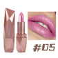 SAM SUGAR  6-color dazzling gold moisturizing long-lasting lipstick Diamond pearl fine sparkle color lipstick