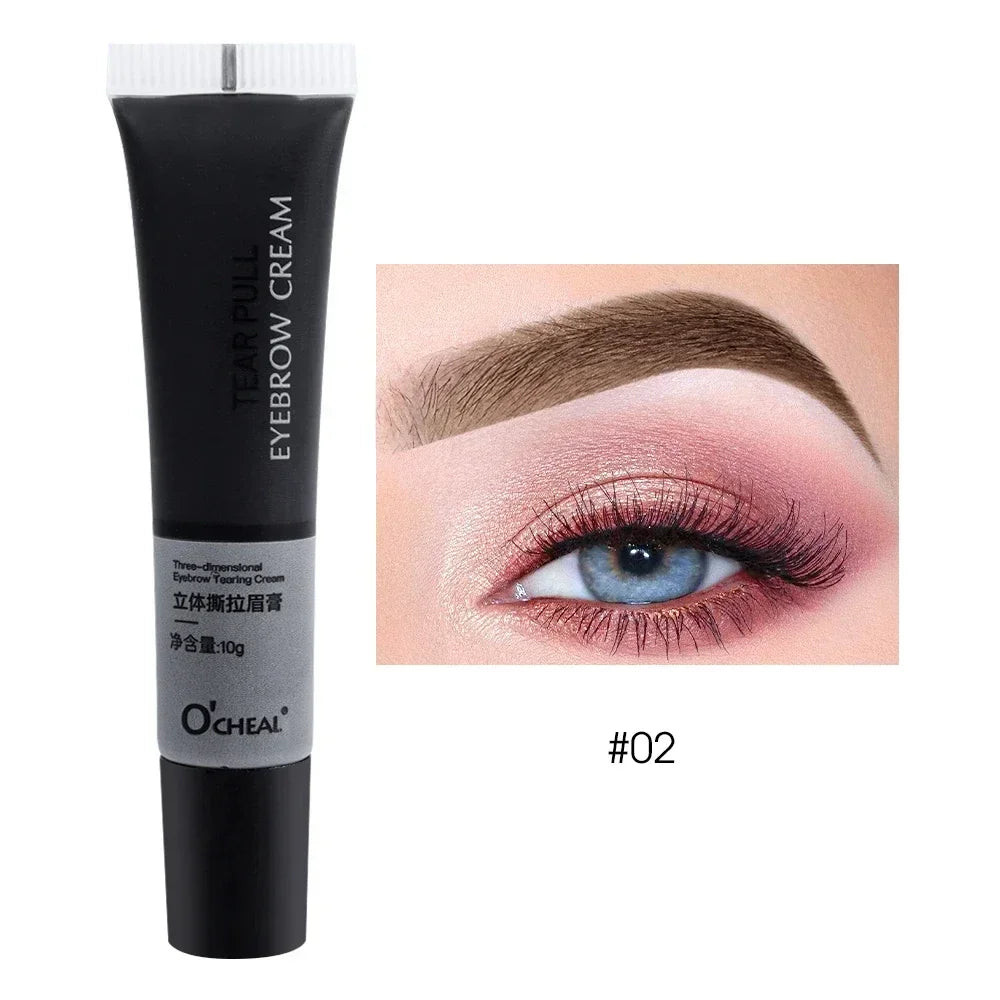 Professional Eyebrow Gel – Waterproof, Sweatproof, Long-Lasting Peel-Off Tint for Natural, Defined Brows