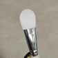 Luxury Long Handle Silicone Brush Artificial Diamond Face Cleaning Mud Mask Brush Soft Head Washable Makeup Tool
