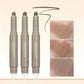 Herorange Valentine's Day Gift Contour Stick - 2-in-1 Nose & Face Sculpting Pen with Brush, Suitable for All Skin Types