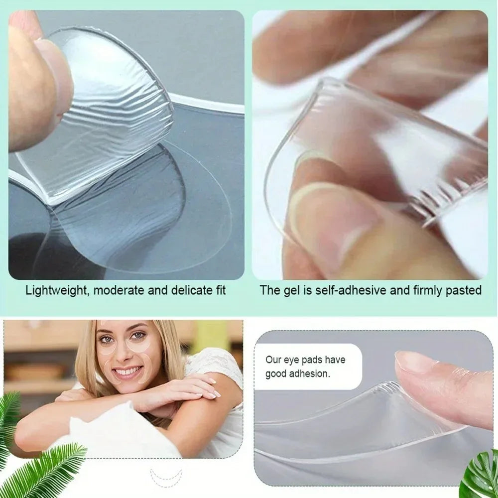 Reusable Silicone Anti-Wrinkle Pad Face Forehead Neck Hand Care Skin Lifting Tool Sticker Pad Anti-Wrinkle Aging Patch
