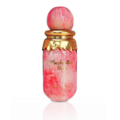 Paris Corner Marshmallow Blush EDP Gourmand Marshmallow Strawberry Perfume Women Long-Lasting Sweet Scent Fragrance 3.4 Fl Oz