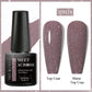 MEET ACROSS 7ml Purple Nail Gel Polish Semi Permanent Nail Art For Nails Decoration UV LED Painting Gel Varnish Nail Supplies