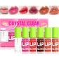 6pcs Moisturizing Min Plump Lips Lipgloss Transparent Lip Oil Sexy Lip Cosmetics For Make Up Liquid Lipstick Lips Cosmetics Gift