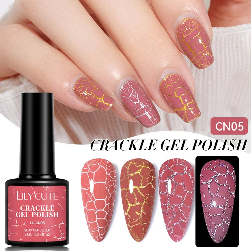 LILYCUTE Thermal Nail Gel Polish 3 Layers Temperature Shiny Color Changing Series Semi Permanent  Soak Off UV Nail Gels Polish