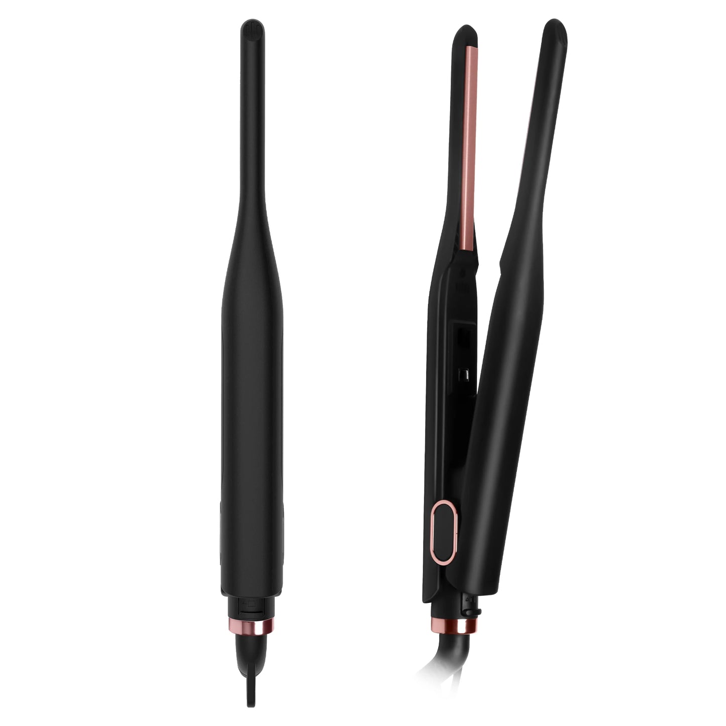 Mini Hair Straightener Curling Iron Hair Curler Wand Professional Curly Ceramic Electric Salon Styling Tool Small Crimping