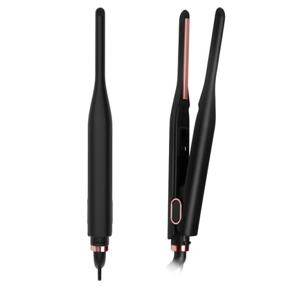 Mini Hair Straightener Curling Iron Hair Curler Wand Professional Curly Ceramic Electric Salon Styling Tool Small Crimping