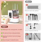 3 in 1 Electric Makeup Brush Cleaner with Brush Dryer-Portable Automatic USB Cosmetic Brush Cleaning Tool