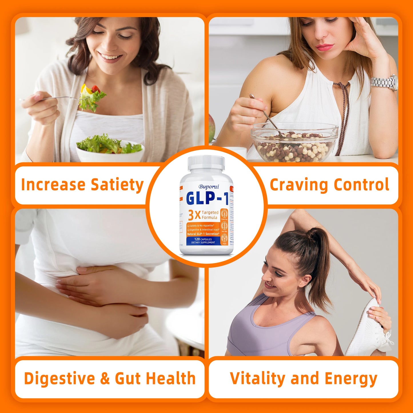 Glp -1 Metabolism And Appetite Support - Formula Natural Support Glp1- Professional Formula