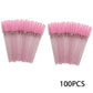 Wholesale 100PCS Mascara Spoolies Disposable Eyelash & Eyebrow Brushes for Salon, Extension & Makeup eyelash extension supplies