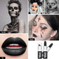 BAOLISHI Black Lipstick Matte Pearlescent Double Texture Dark Lipstick Halloween Creative Cos Personalized Lip Makeup