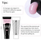 LILYCUTE 15ML Quick Extension Gel Nail Polish Nude Milk White Color Finger Prolong Acrylic Crystal Construction Hard Gel Varnish