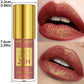14 Colors Glitter Metallic Lip Glaze Shiny Long Lasting Lip Gloss Waterproof Liquid Lipstick Makeup Lip Oil Lip Tint Gifts for W