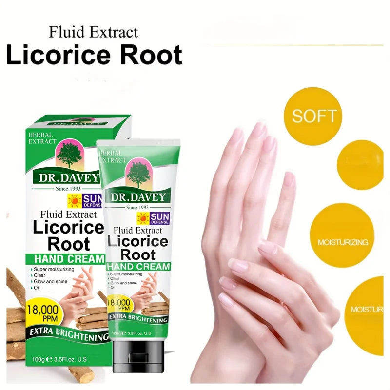 Licorice Hand CreamHand CreamMoisturizing Refreshing Non-Greasy Hydrating Hand Cream for Men and Women All Seasons Hand Care，Sui