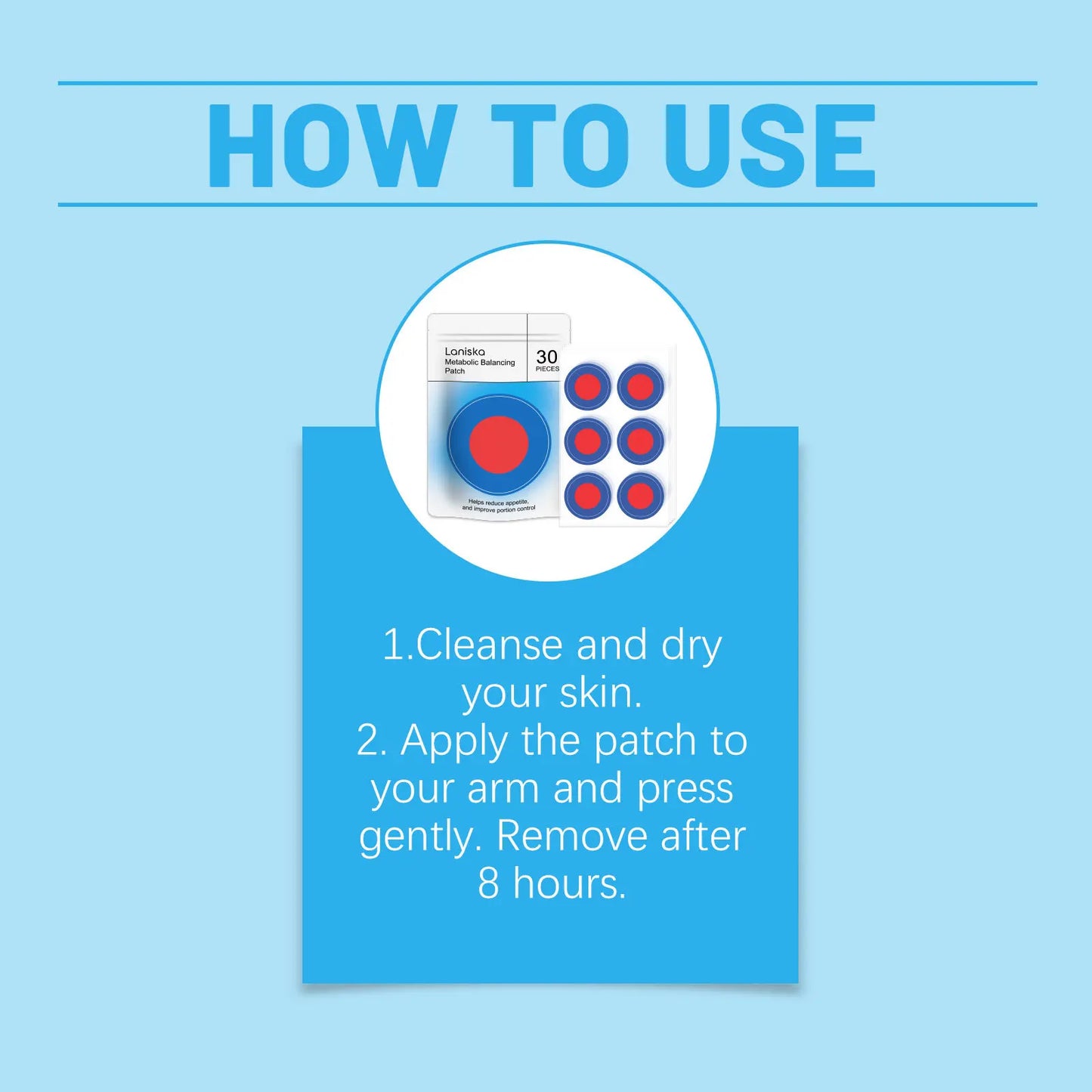 Premium Body Care Patch - Gentle Daily Skin Care ，The Desire for A Healthier Life Are Right Here