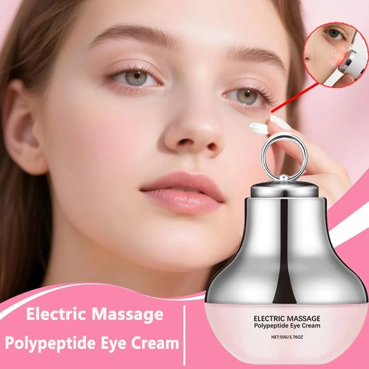 Electric Massage Polypeptide Firming Eye Cream Lifting Fine Line Relieve Fatigue Dark Circles Beauty Moisturizing Skin Care