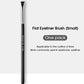 Eyeliner brush eyebrow brush do not eat powder easy overhand blade flat head brush circular arc brush eye repair makeup brush
