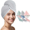 Double Thickened 100% Microfiber Hair Towel,Hair Towel Wrap for Women
